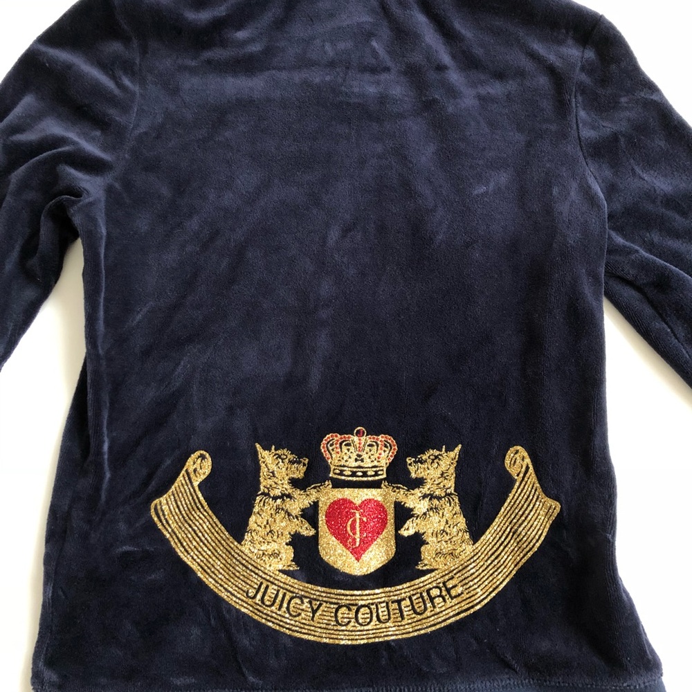 Juicy couture jacket with sparkles